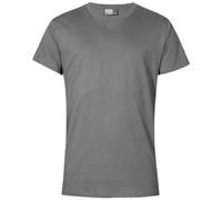 E3025 Promodoro Herren Premium V Ausschnitt T-Shirt Kurzarm Steel Grey (Solid) XL