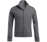 promodoro Men´s Sweatjacke Größe XXL steel grey - 5290F-XXL-SG
