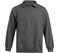 Troyer Sweatshirt Herren, Graphit, L