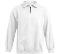 Promodoro - New Men`s Troyer Sweater White - Gr. - XXL