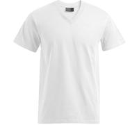 Promodoro Herren V-Ausschnitt T-Shirt - Promodoro Premium 3025 3XL weiß