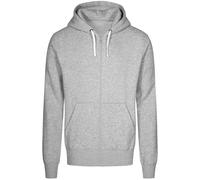 Promodoro Herren X.O Kapuzen Sweatjacke 1650 heather grey XXL