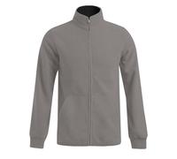 Promodoro - Men´s Double Fleece Jacket Light Grey (Solid) - Gr. - S