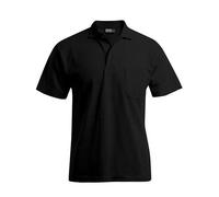 Promodoro - Men´s Heavy Polo Pocket Black - Gr. - L