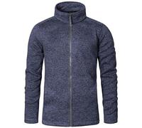 Promodoro - Men´s Knit Fleece Jacket C+ Heather Blue - Gr. - L