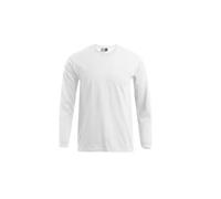 PROMODORO MEN’S LONG SLEEVE PREMIUM-T S WHITE