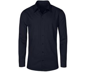 Promodoro - Men´s Poplin Shirt Long Sleeve Navy - Gr. - M