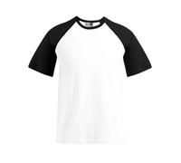 Promodoro - Men´s Raglan T White - Gr. - L