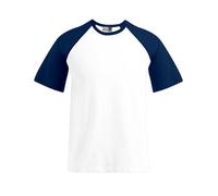 Promodoro - Men´s Raglan T White - Gr. - XXL