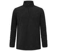 Promodoro Men´s Recycled Fleecepullover bis 5XL Troyer Pulli mit Viertelreißverschluss Black 5XL