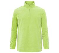 Promodoro Men´s Recycled Fleecepullover bis 5XL Troyer Pulli mit Viertelreißverschluss Lime Green 5XL