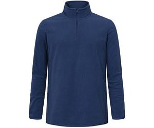 Promodoro Men´s Recycled Fleecepullover bis 5XL Troyer Pulli mit Viertelreißverschluss French Navy L