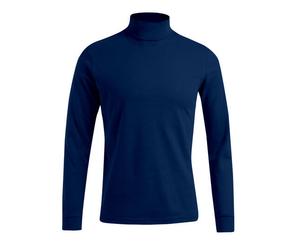 Promodoro - Men´s Turtleneck-T Long Sleeve Navy - Gr. - L