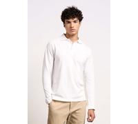 E4600 Promodoro Herren Schweres Polo Langarm White M