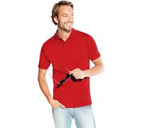 Promodoro Poloshirt Größe XL rot - 4001F-36-XL