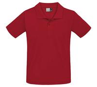 E4001 Promodoro Herren Superior Polo Kurzarm Fire Red XS