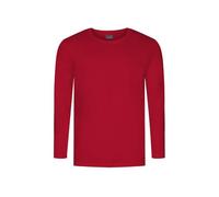 E4099 Promodoro Herren Premium T-Shirt Langarm Fire Red 5XL