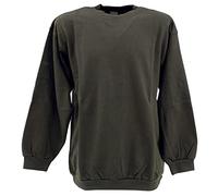 Promodoro, Pullover Sweater Leicht Angerauhter Sweater Dunkelgrau 3XL