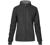 Promodoro - Women´s Double Fleece Jacket Graphite (Solid) - Gr. - XS