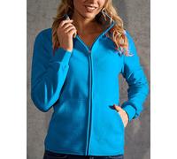 Promodoro - Women´s Double Fleece Jacket Turquoise - Gr. - L