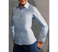 Promodoro - Women´s Poplin Shirt Long Sleeve Light Blue - Gr. - L