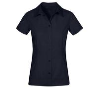 Promodoro - Women´s Poplin Shirt Short Sleeve Navy - Gr. - L
