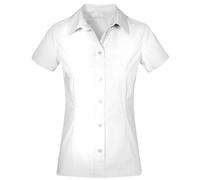Promodoro - Women´s Poplin Shirt Short Sleeve White - Gr. - XL