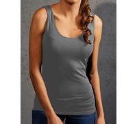 Promodoro - Women´s Tank Top Steel Grey (Solid) - Gr. - S