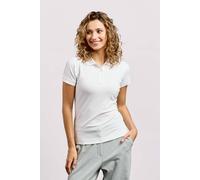 E4150 Promodoro Damen Polo 92/8 Kurzarm White L