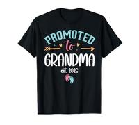 Promoted to Grandma est 2026 Nana 1st Time Grandmother to Be T-Shirt