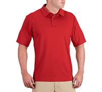 Propper Herren Edgetec Polo Poloshirt, Rot/Ausflug, einfarbig (Getaway Solids), Mittel