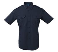 Propper Herren Edgetec Taktisches Kurzarm-Shirt Klassisches Hemd, LAPD Marineblau, Mittel