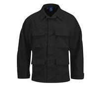 Propper Herren F545438-Men's BDU Coat Jacke, Schwarz, 65% Polyester, 35% Baumwolle, Small Short