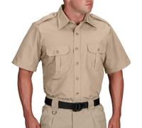 Propper Herren Kurzarm Taktisches Kleid Hemd, Khaki, XXL