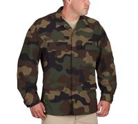 Propper Herren Uniform Ripstop BDU Mantel, Woodland, 60% Baumwolle, 40% Polyester, XXL
