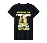 Prosecco TShirt Spruch JGA Shirt Vorname Martina Damen T-Shirt