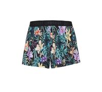 Protest Boardshorts Flower Print schwarz - L