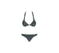 PROTEST Damen Bikini PRTDate Zebra Triangel petrol | S