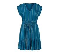 Protest Waiki Kurzarm Midi-kleid M Surfing Blue