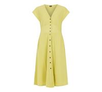 Protest Nieve Kurzarm Midi-kleid L Sour Green