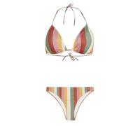 Protest PRTPIKE Damen Triangel Bikini Duskyrose gestreift, 38