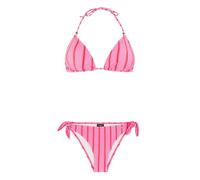 Cheeky Pink Protest Evans Triangle Bikini Rosa M Frau