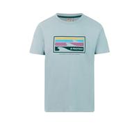 Protest T-Shirt PRTHanwell Herren Kurzarm Grau (TourmalineBlue) Größe S