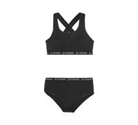 Protest Mädchen Prtbeau Jr Schwimm-Slips, True Black, 6 Jahre