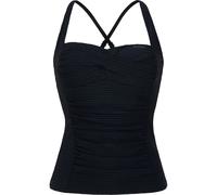Protest - Women's Mixcamo Tankini Top B&C-Cup - Bikini-Top, Gr. M 38 - Cup: C, schwarz (TrueBlack)