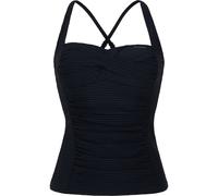 Protest - Women's Mixcamo Tankini Top B&C-Cup - Bikini-Top, Gr. L 40 - Cup: C, schwarz (TrueBlack)