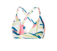 Protest MIXSuperas triangle bikini top guava pink weiß, L40