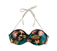 True Black Protest Mm Suma Bandeau Bikini Top Schwarz S / B Damen