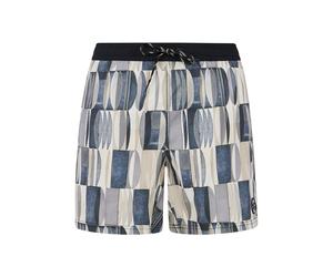 Protest PRTAllen beachshort BambooBeige Herren Badeshorts beige/blau, L