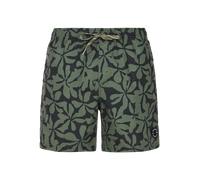 Protest PRTBaza beachshort artichoke green weiß, L